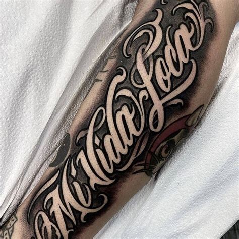 gangster letters for tattoos